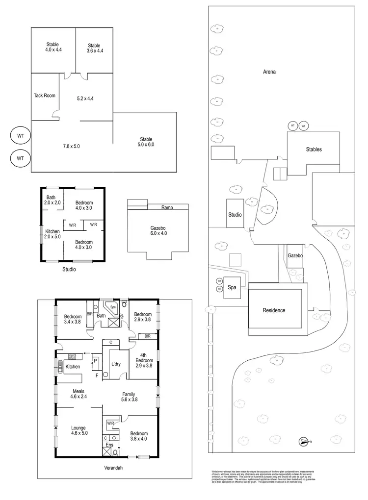 Floorplan of Homely house listing, 361 Seventh Avenue, Eden Park VIC 3757