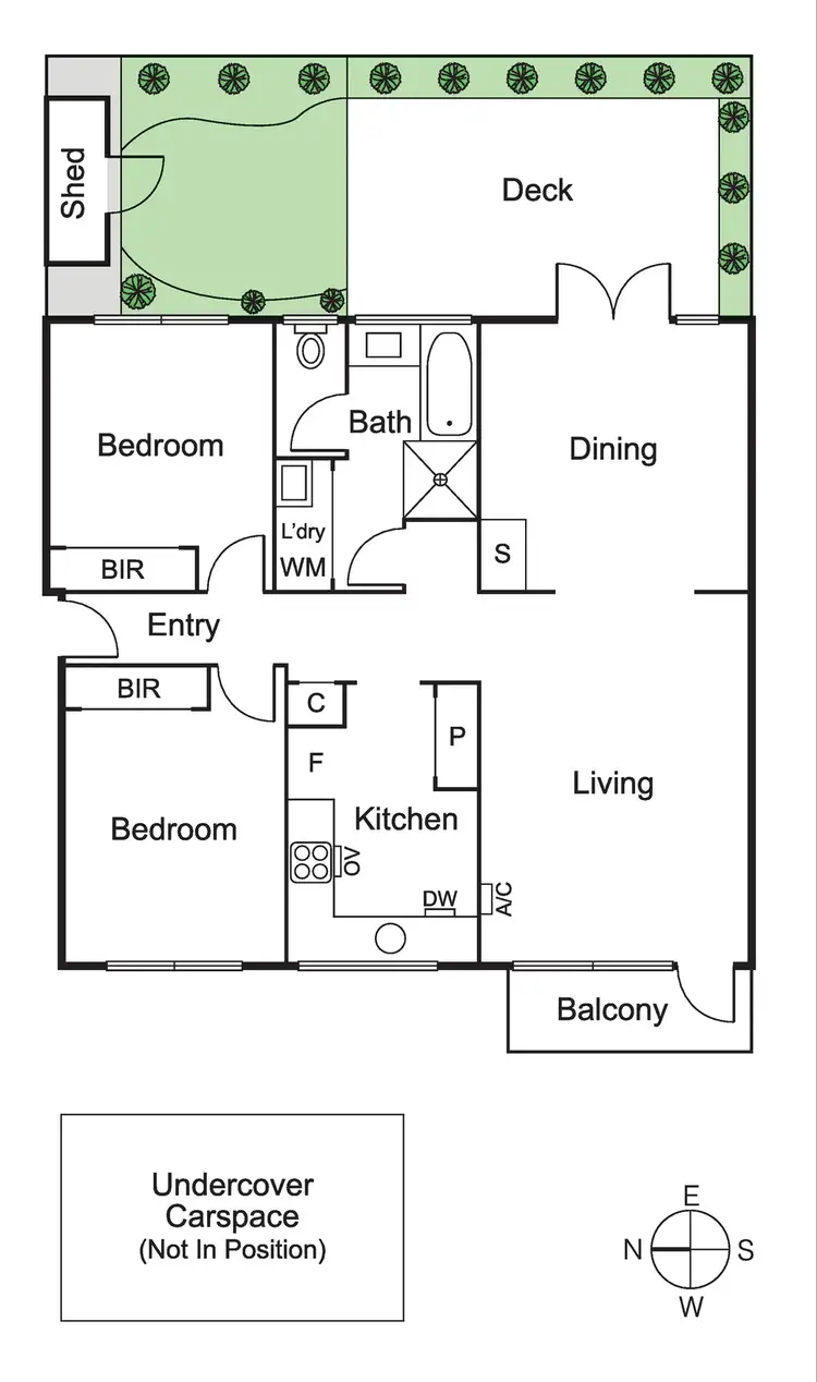 Floorplan of Homely apartment listing, 4/2 Hertford Street, St Kilda East VIC 3183