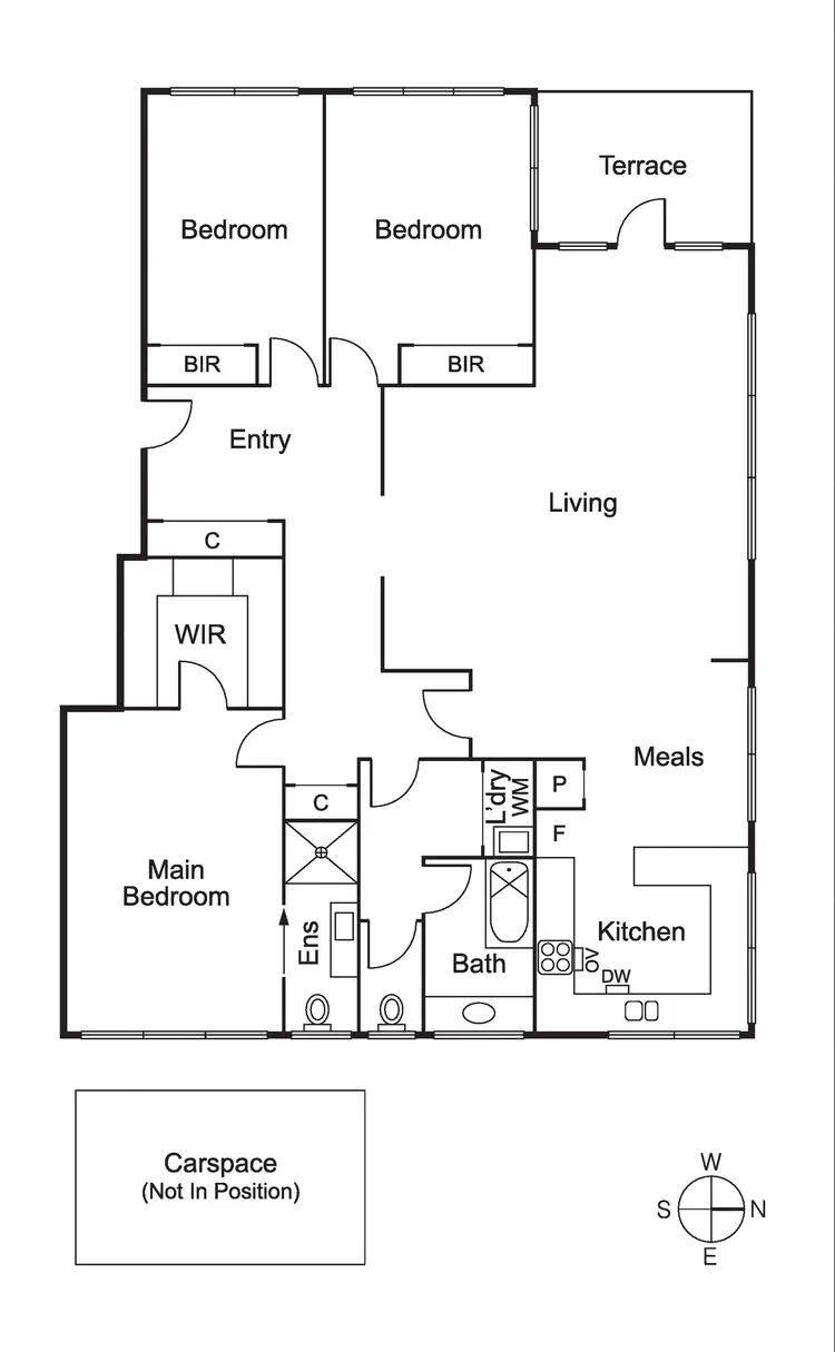 Floorplan of Homely apartment listing, 3/675 Inkerman Road, Caulfield North VIC 3161
