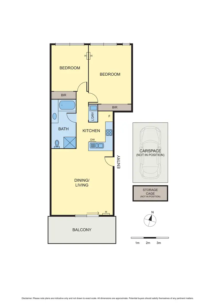 Floorplan of Homely apartment listing, 108/50 Janefield Drive, Bundoora VIC 3083