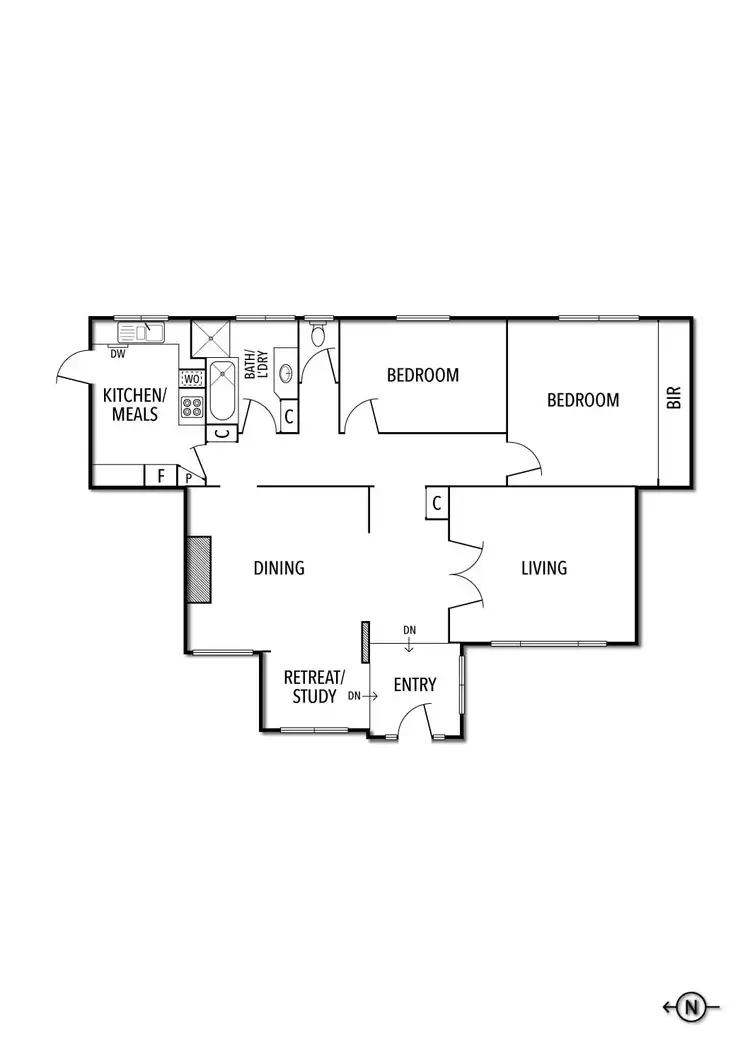 Floorplan of Homely apartment listing, 3/8 Balaclava Road, St Kilda East VIC 3183
