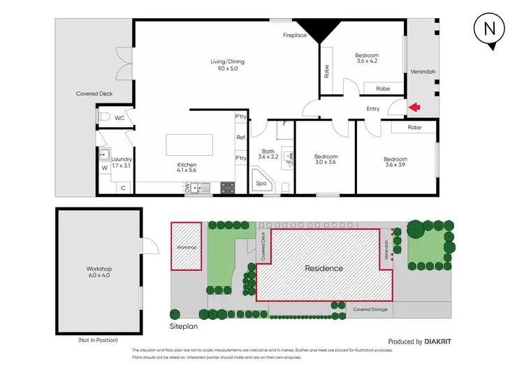 Floorplan of Homely house listing, 15 Merlyn Street, Maribyrnong VIC 3032