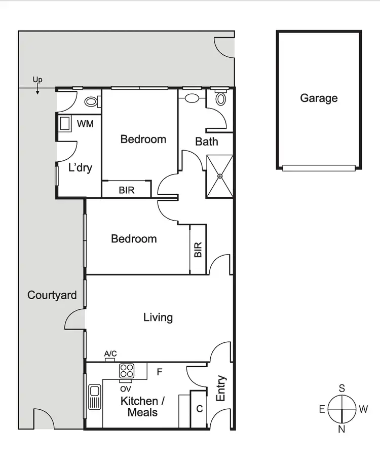 Floorplan of Homely apartment listing, 4/5 Walsh Street, Ormond VIC 3204