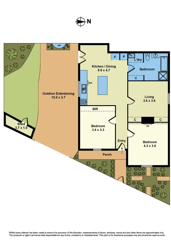 Floorplan of Homely house listing, 30 Bunbury Street, Newport VIC 3015