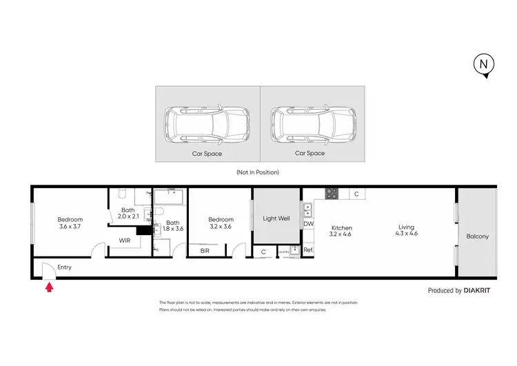 Floorplan of Homely apartment listing, 12/10 Breese Street, Brunswick VIC 3056