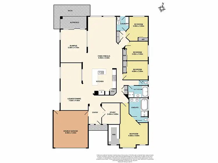 Floorplan of Homely house listing, 4 Ardenne Court, Narre Warren South VIC 3805
