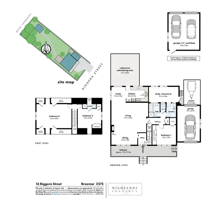 Floorplan of Homely house listing, 16 Biggera Street, Braemar NSW 2575