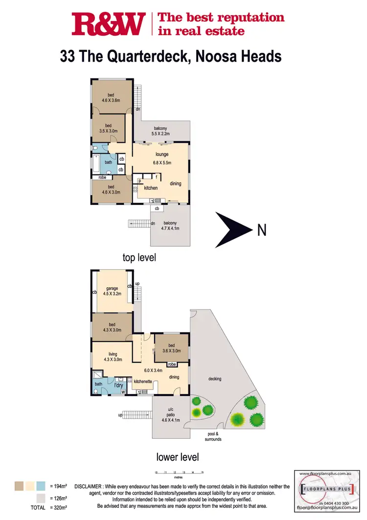 Floorplan of Homely house listing, 33 The Quarterdeck, Noosa Heads QLD 4567