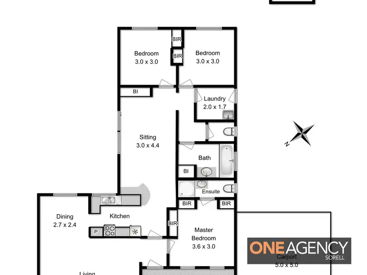 Floorplan of Homely house listing, 99 Bangalee Street, Lauderdale TAS 7021