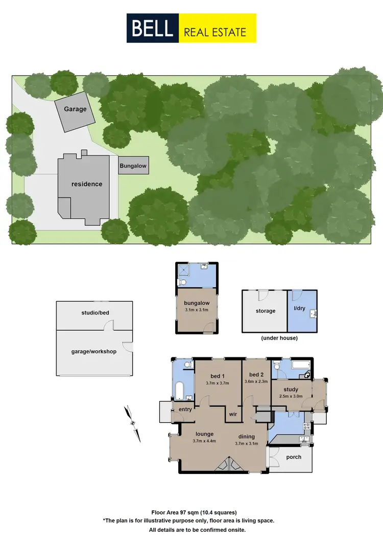 Floorplan of Homely house listing, 55 Alexander Avenue, Upwey VIC 3158