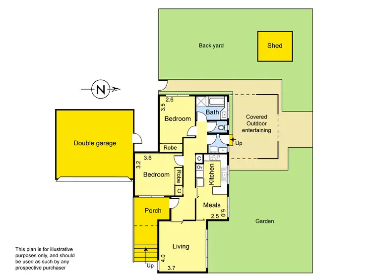 Floorplan of Homely unit listing, 4/7 McDowell Street, Greensborough VIC 3088