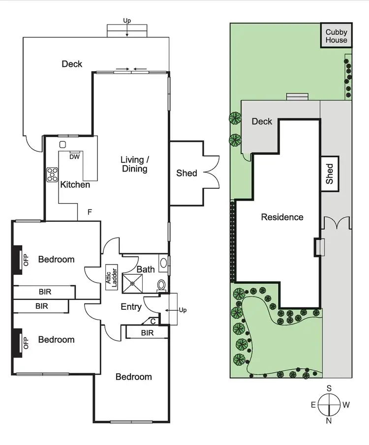 Floorplan of Homely house listing, 13 Beech Street, Caulfield South VIC 3162