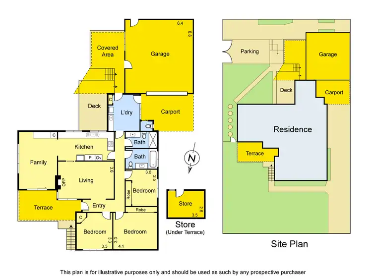 Floorplan of Homely house listing, 12 Glenice Street, Greensborough VIC 3088
