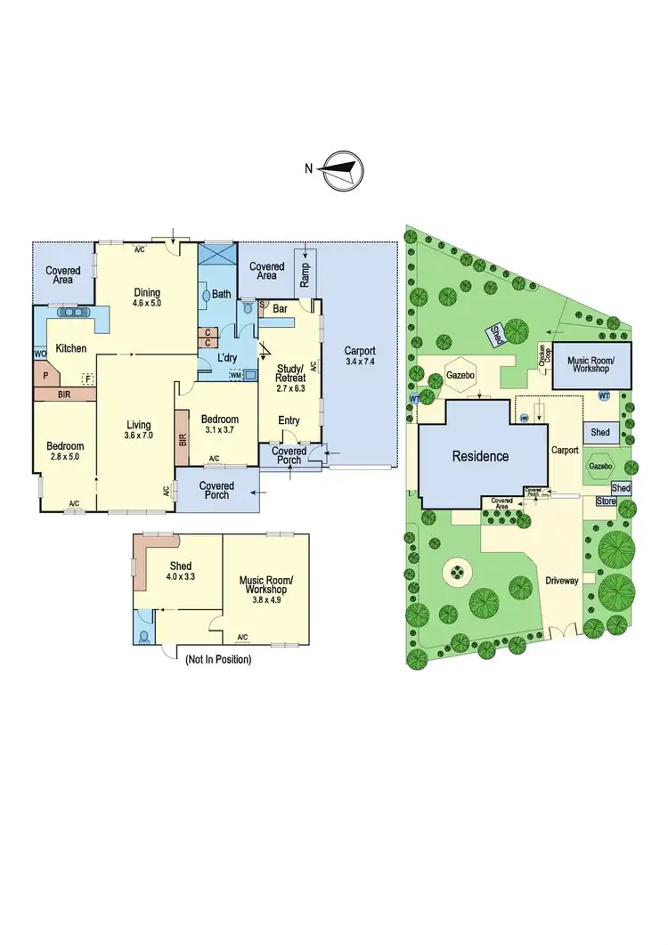 Floorplan of Homely house listing, 2 Wallan Road, Whittlesea VIC 3757