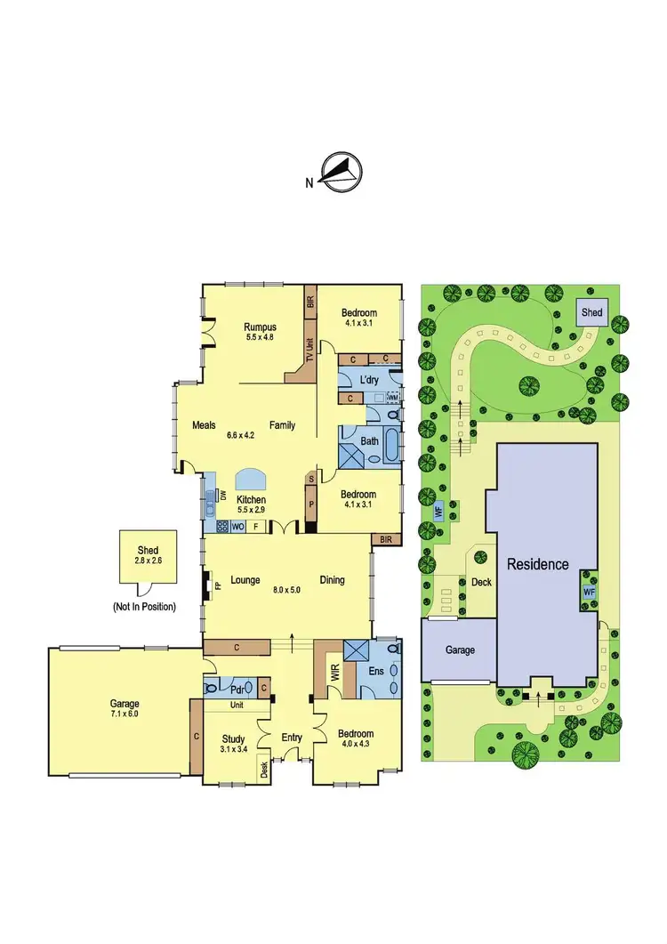 Floorplan of Homely house listing, 10 Delatite Court, Yallambie VIC 3085