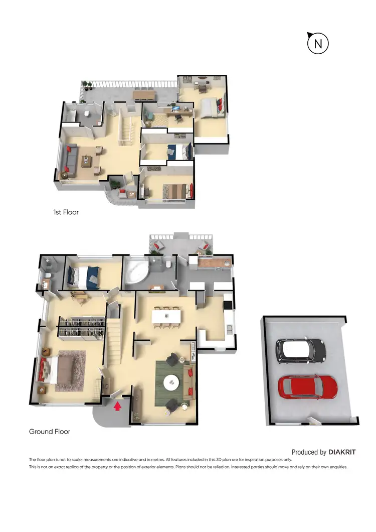 Floorplan of Homely house listing, 635 Nepean Highway, Brighton East VIC 3187