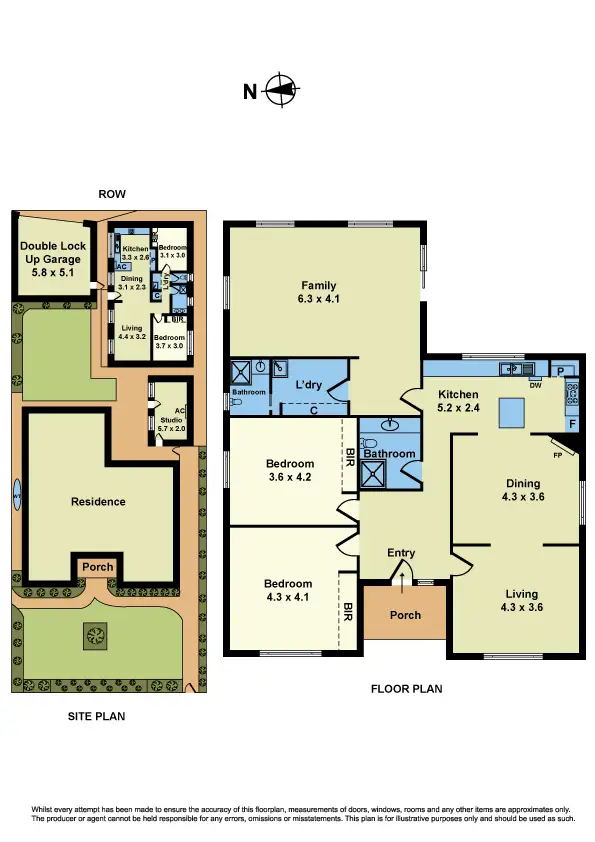 Floorplan of Homely house listing, 46 Bayview Street, Williamstown VIC 3016