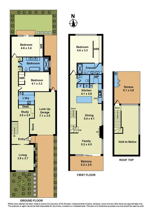 Floorplan of Homely house listing, 4 Stanley Street, Williamstown VIC 3016