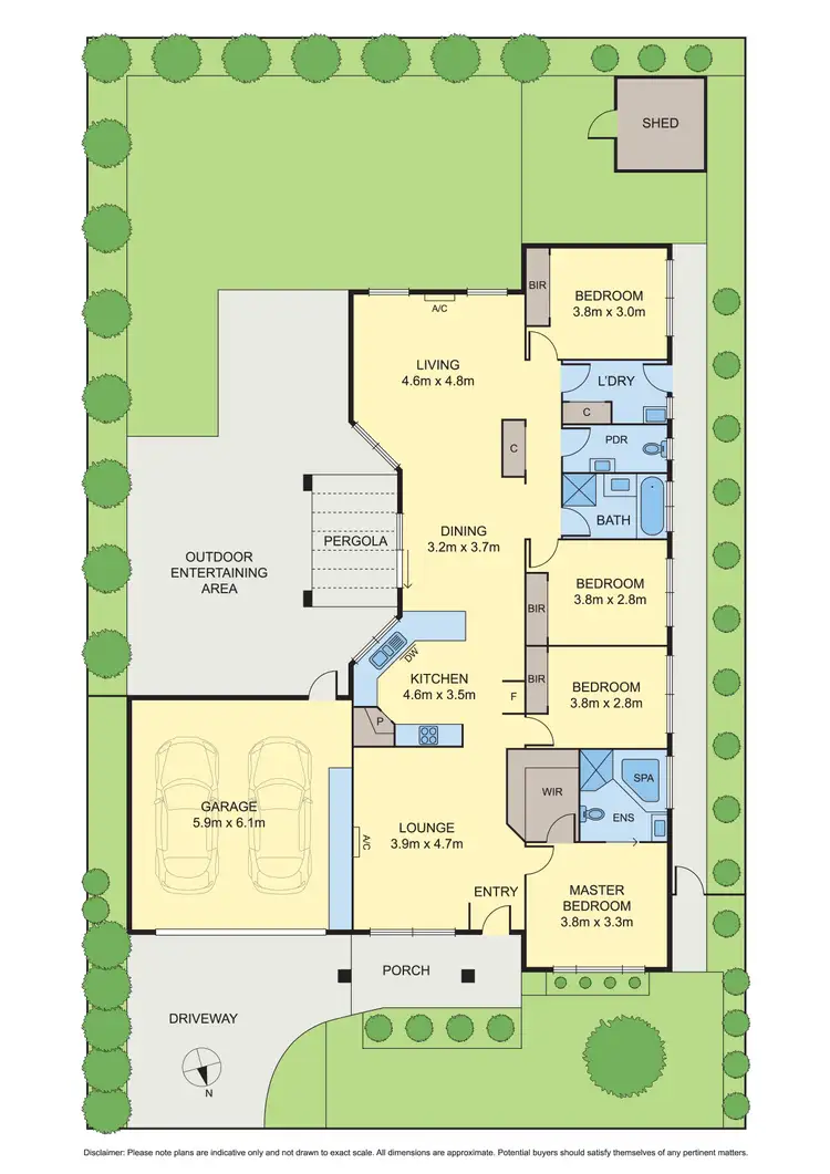 Floorplan of Homely house listing, 33 Timbertop Drive, Doreen VIC 3754