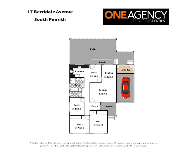 Floorplan of Homely house listing, 17 Berridale Avenue, South Penrith NSW 2750