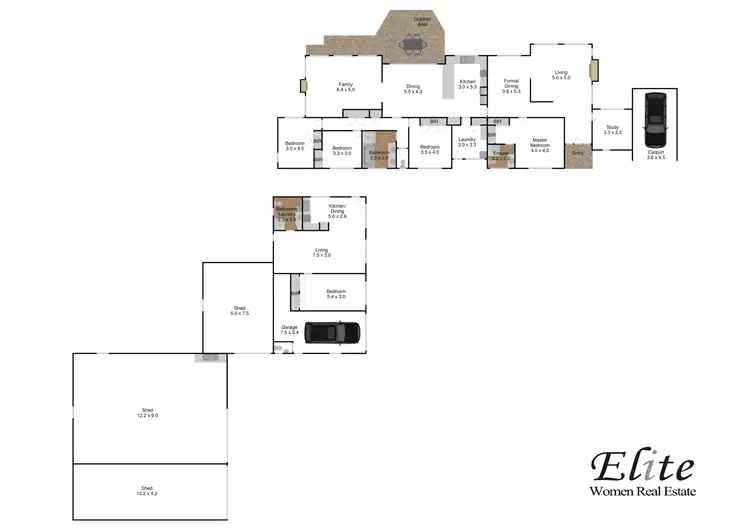 Floorplan of Homely rural property listing, 175 Marshalls Road, Traralgon VIC 3844