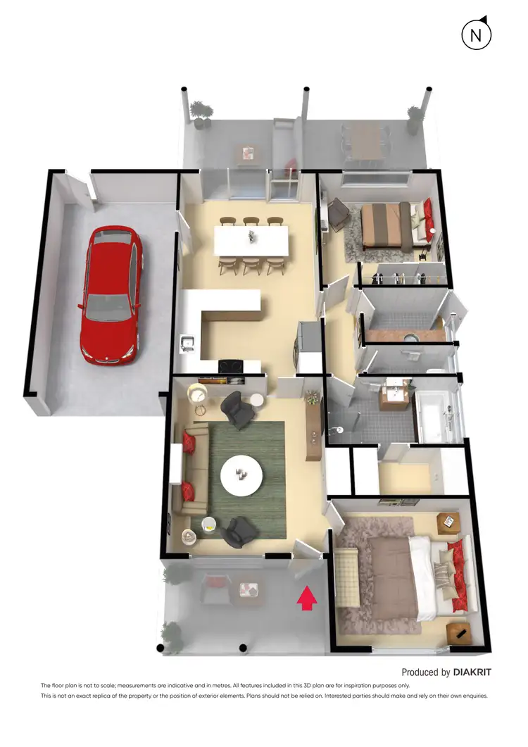 Floorplan of Homely house listing, 8/4 Bushy Park Place, Carrum Downs VIC 3201