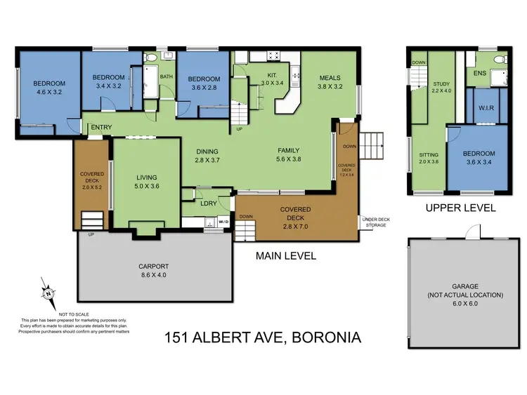 Floorplan of Homely house listing, 151 Albert Avenue, Boronia VIC 3155