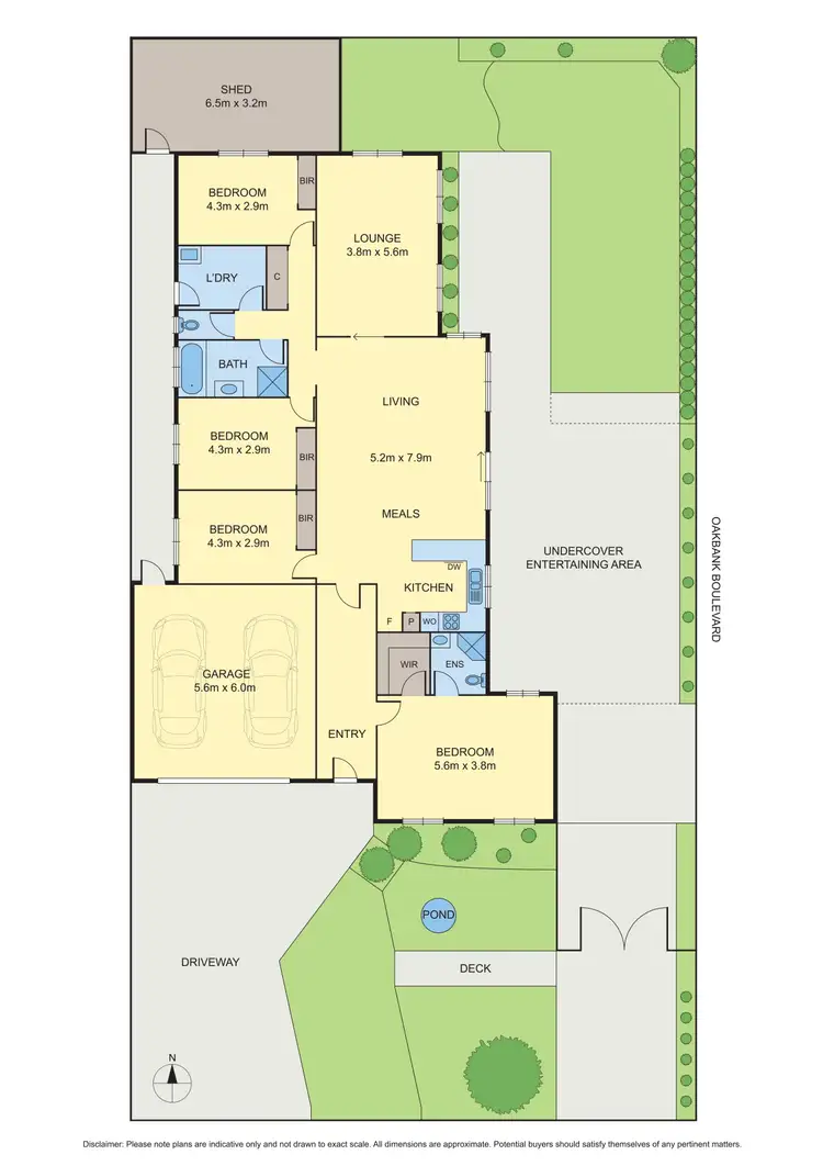 Floorplan of Homely house listing, 17 Nene Court, Whittlesea VIC 3757