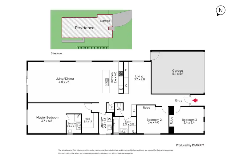 Floorplan of Homely house listing, 23 The Esplanade, Sanctuary Lakes VIC 3030