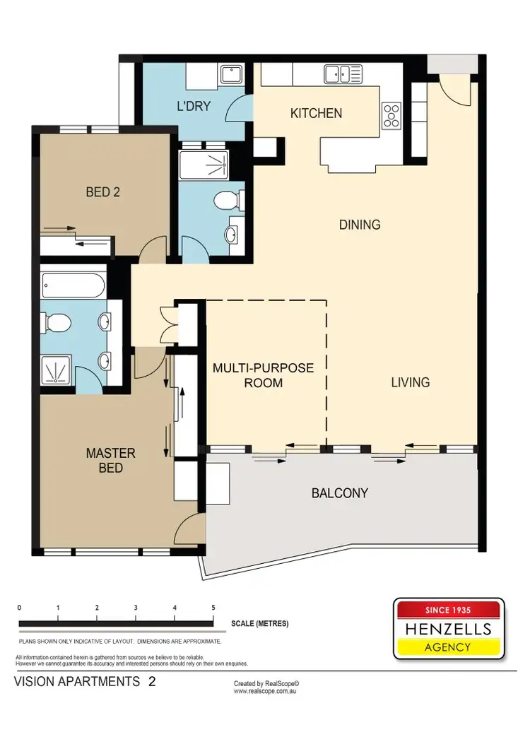 Floorplan of Homely unit listing, 1003/75 Landsborough Parade, Golden Beach QLD 4551