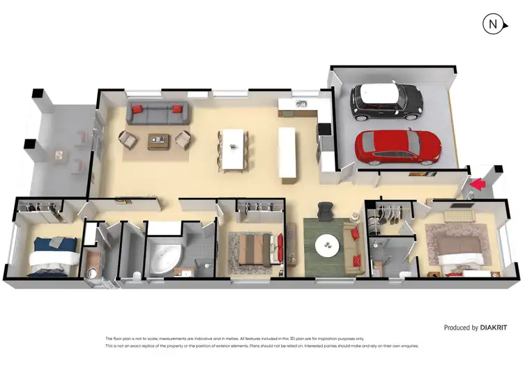 Floorplan of Homely house listing, 19 Goodenia Avenue, Manor Lakes VIC 3024