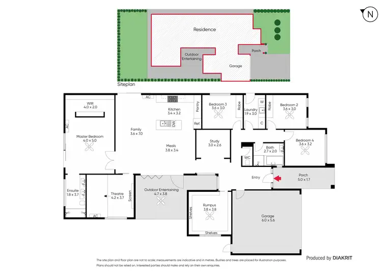 Floorplan of Homely house listing, 56 Hummingbird Boulevard, Tarneit VIC 3029