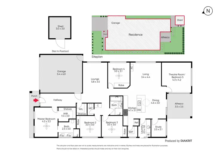 Floorplan of Homely house listing, 32 Pine Park Drive, Wollert VIC 3750