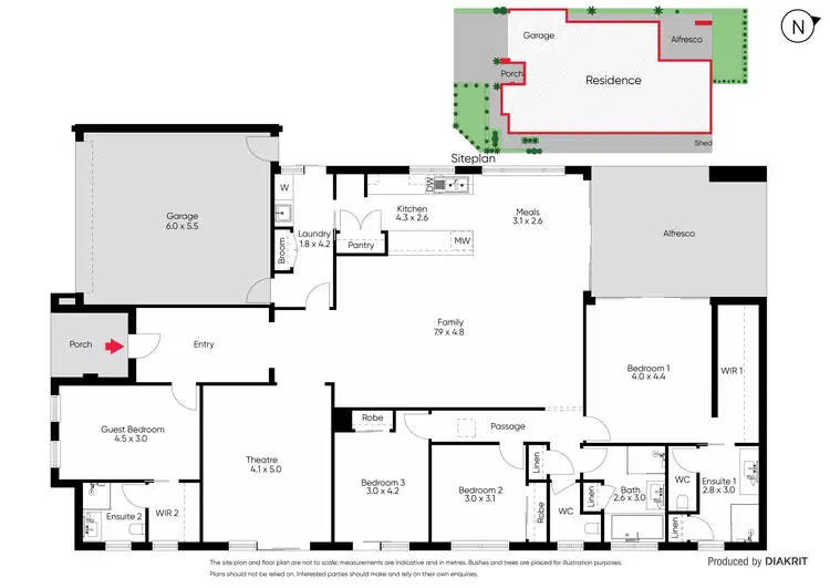 Floorplan of Homely house listing, 15 Cloverfield Crescent, Wollert VIC 3750