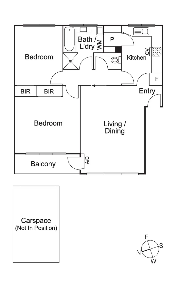 Floorplan of Homely apartment listing, 20/579 Dandenong Road, Armadale VIC 3143