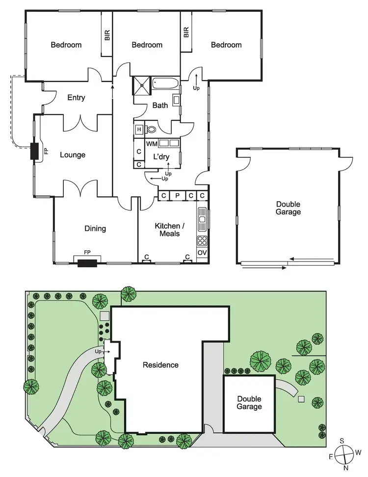 Floorplan of Homely house listing, 6 Nelson Street, Caulfield South VIC 3162