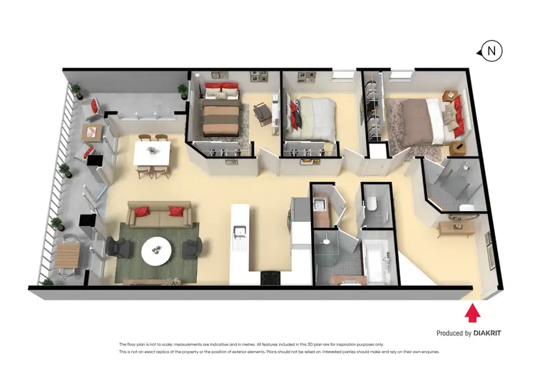 Floorplan of Homely apartment listing, 15/3 Kenilworth Parade, Ivanhoe VIC 3079