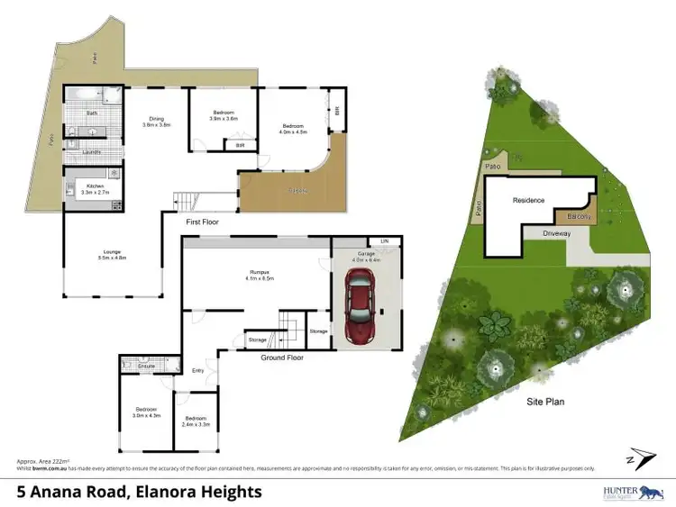 Floorplan of Homely house listing, 5 Anana Road, Elanora Heights NSW 2101