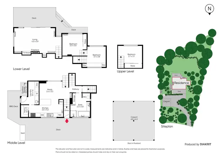 Floorplan of Homely house listing, 10 Woolston Drive, Frankston South VIC 3199