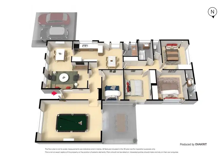 Floorplan of Homely house listing, 58 Brooklyn Avenue, Frankston VIC 3199