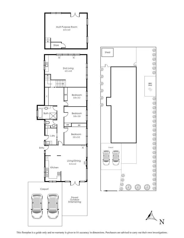 Floorplan of Homely house listing, 16 Roehampton Crescent, Mount Eliza VIC 3930