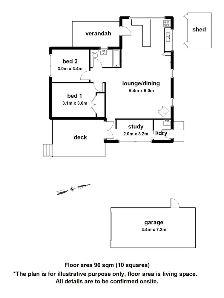 Floorplan of Homely house listing, 7 Durang Road, Upwey VIC 3158