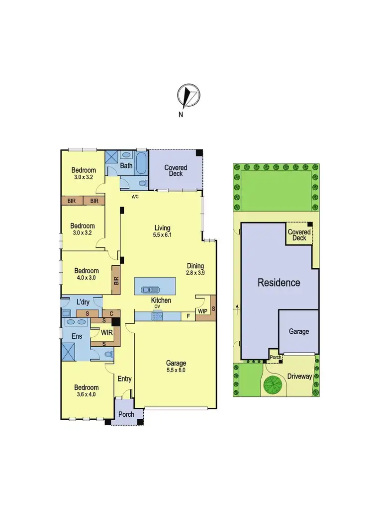 Floorplan of Homely house listing, 58 Mollison Drive, Doreen VIC 3754