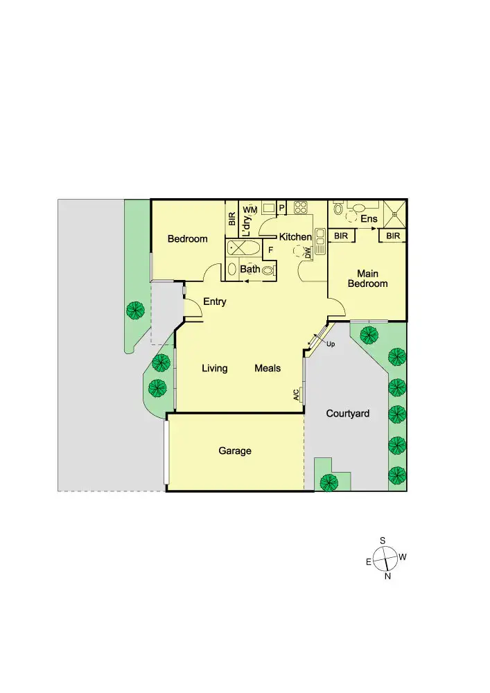 Floorplan of Homely villa listing, 2/145 Balaclava Road, Caulfield North VIC 3161