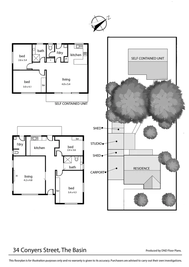 Floorplan of Homely house listing, 34 Conyers Street, The Basin VIC 3154