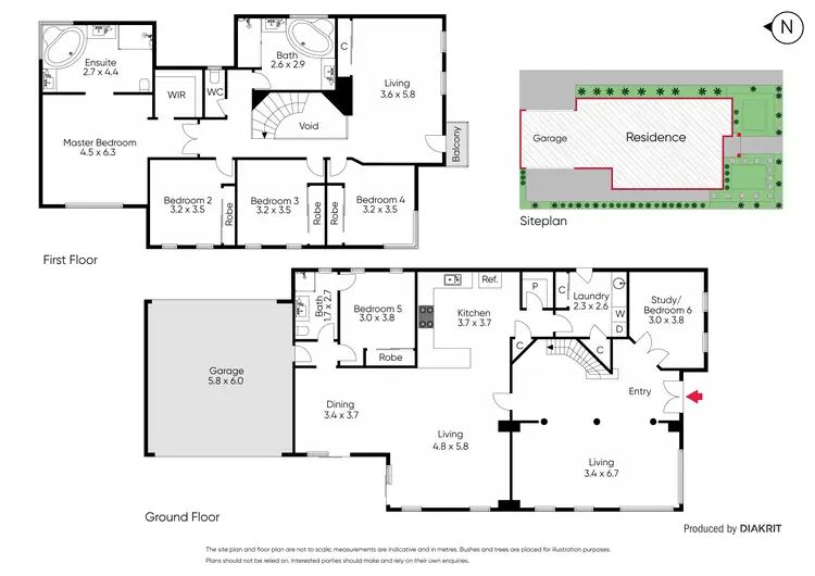 Floorplan of Homely house listing, 40 Woodruff Avenue, Maribyrnong VIC 3032