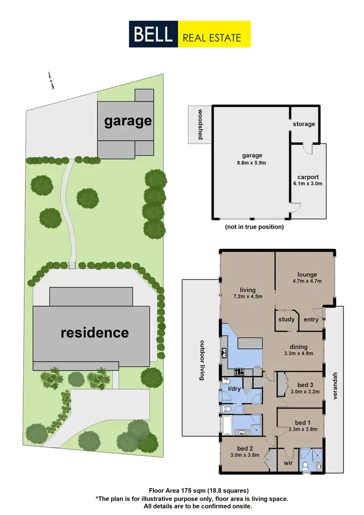 Floorplan of Homely house listing, 53 Martin Street, Belgrave VIC 3160