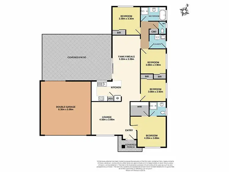 Floorplan of Homely house listing, 10 Kate Elizabeth Avenue, Berwick VIC 3806