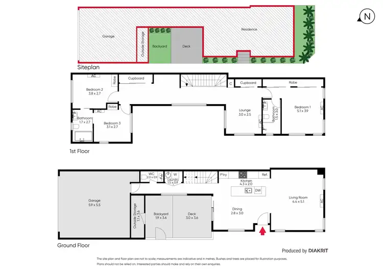 Floorplan of Homely house listing, 50 Snapshot Drive, Coburg North VIC 3058