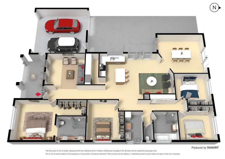 Floorplan of Homely house listing, 22 Rushworth Avenue, Eynesbury VIC 3338